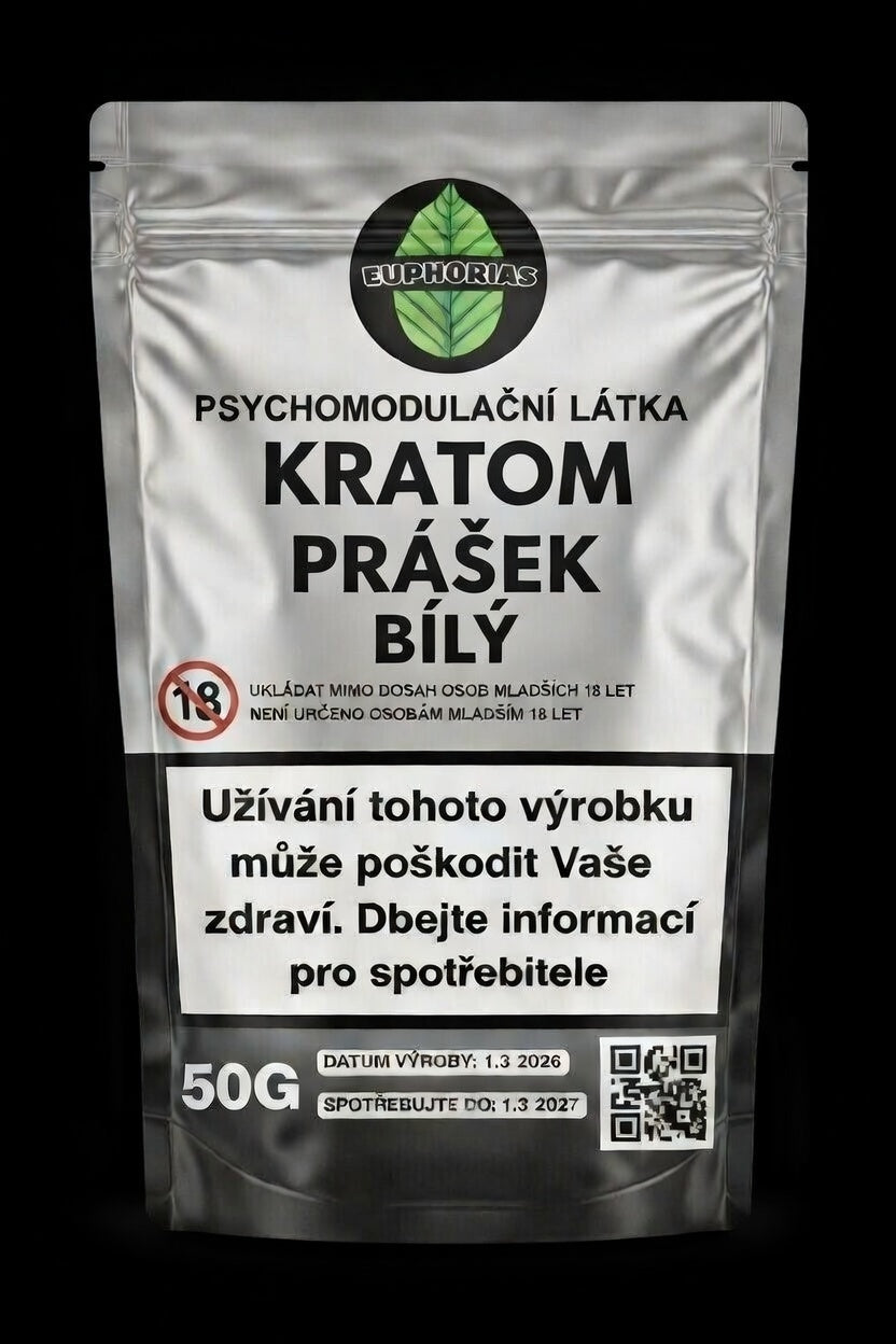 Kratom prášek Bílý